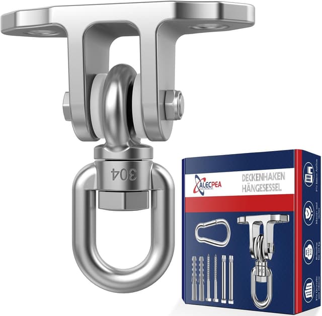 Imagen de ALECPEA 360°Drehbar Schaukelhaken 450 kg đȘ en OfertitasTOP