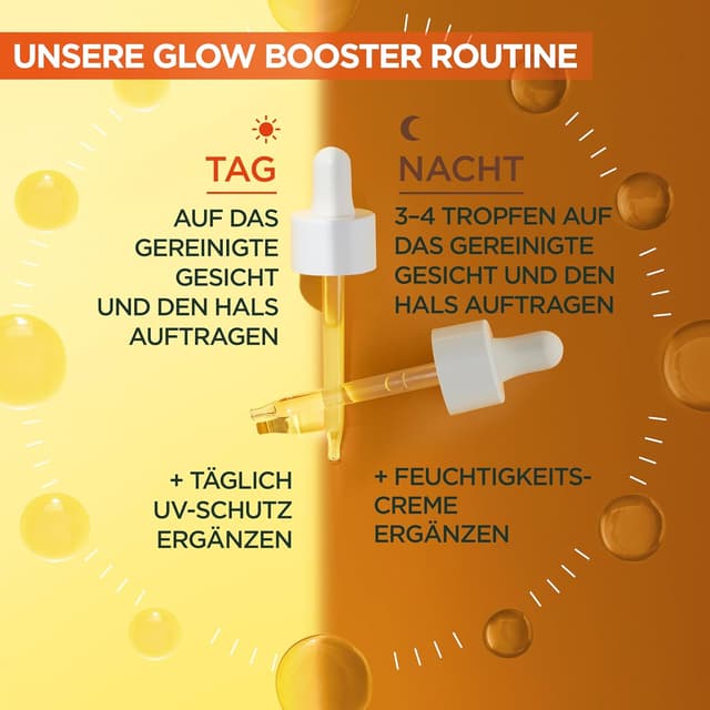 Thumbnail 6 de Garnier Vitamin C Serum Set für Tag & Nacht – Anti-Pigmentflecken mit Niacinamid (4%) und Vitamin C (10%)