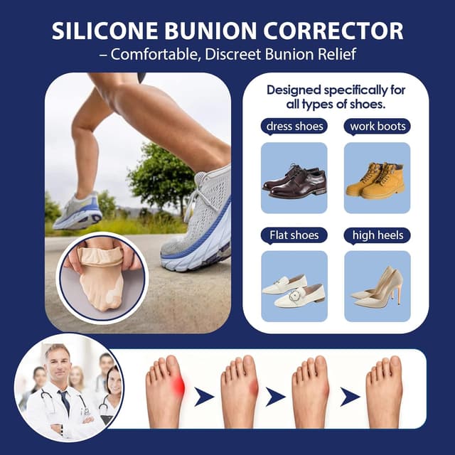 Detalle 2 de Bodiiwuliu correcteur hallux valgus 6 pièces