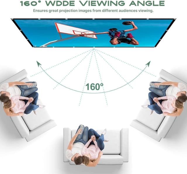 Thumbnail 2 de 150-inch Projector Screen 16:9