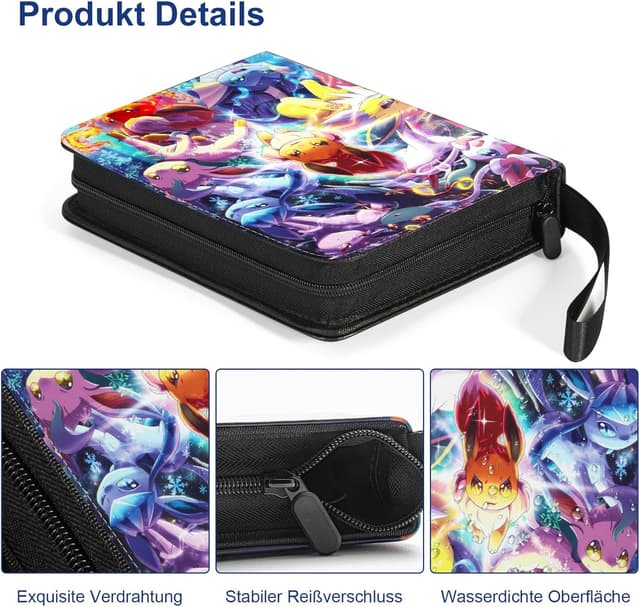 Thumbnail 2 de Pokemon Sammelalbum 50 Seiten 400 Taschen