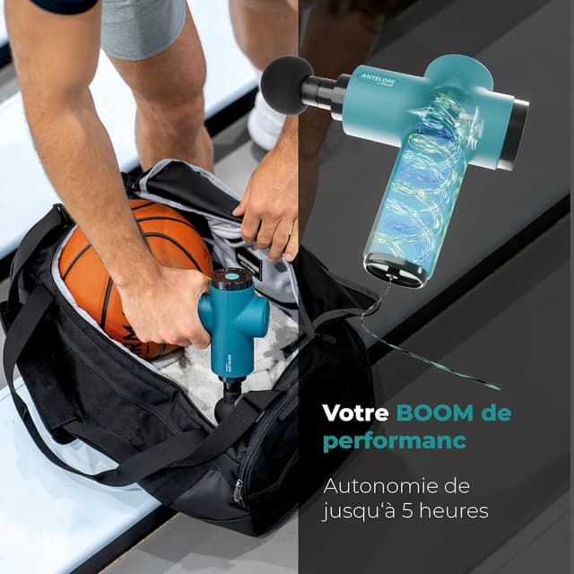 Detalle 1 de Beurer Antelope BOOM, pistolet massage