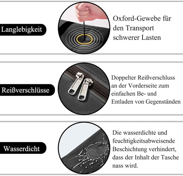 Thumbnail 1 de APKOL 150L Borsa per Cuscini da Esterno 85x55x33CM