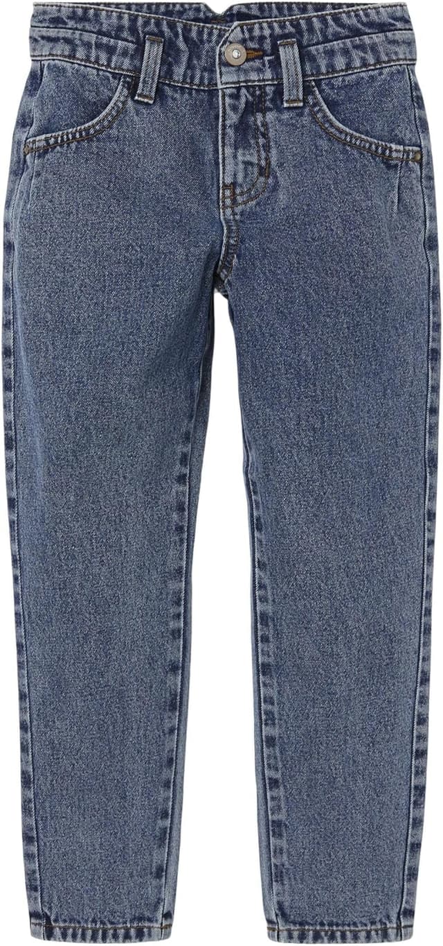 Detalle de Jungen Jogger aus Bio-Baumwolle Name IT Nkmsweat Pant Bru Noos mit verstellbarem Taillenbund