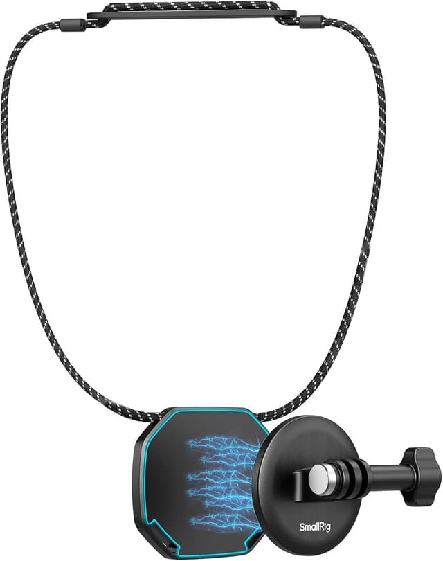 Detalle de SMALLRIG 5242 Poignée creuse gauche rotative à 360° avec pince OTAN