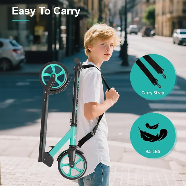 Thumbnail 6 de Kick Scooter 8-Inch Wheels 240 lbs 🛴