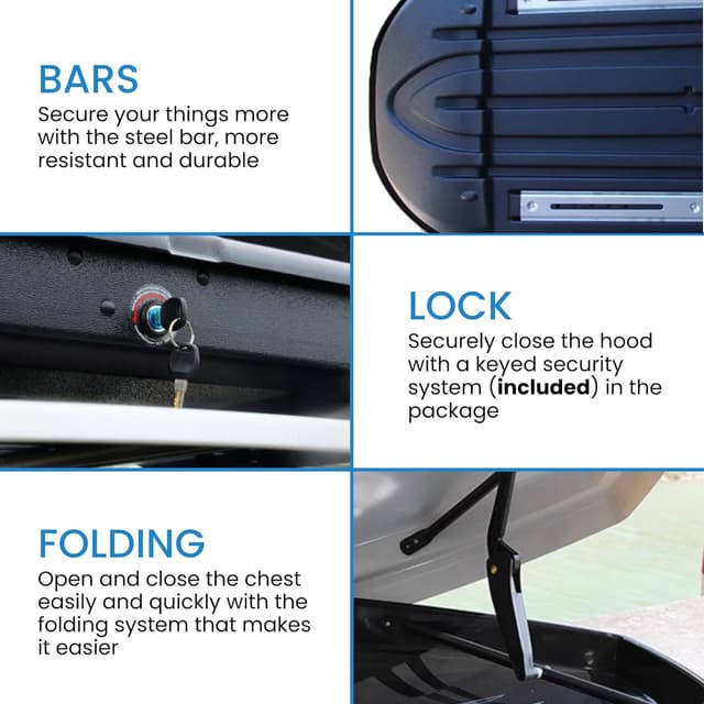 Thumbnail 5 de Cofre de techo 600 litros porta equipaje