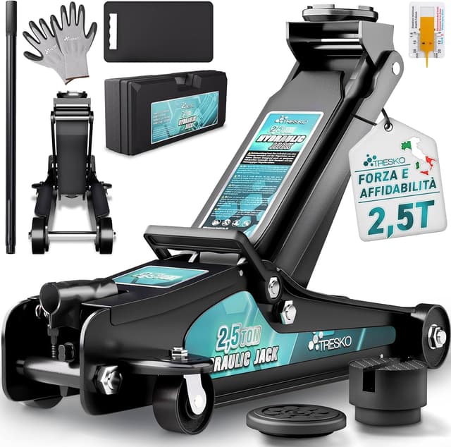 Imagen de TRESKO Cric idraulico 2,5T con 85–385 mm en OfertitasTOP