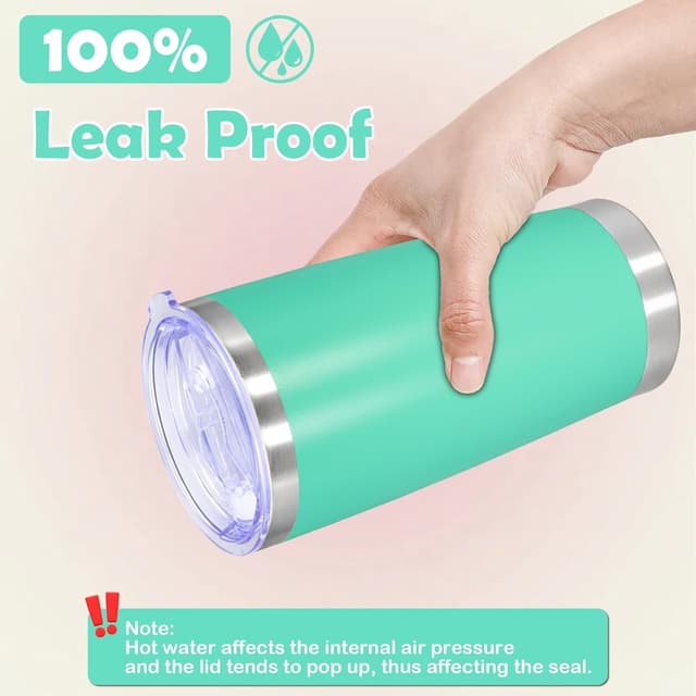 Thumbnail 5 de AUWBON 20oz Tumbler Travel Mug set