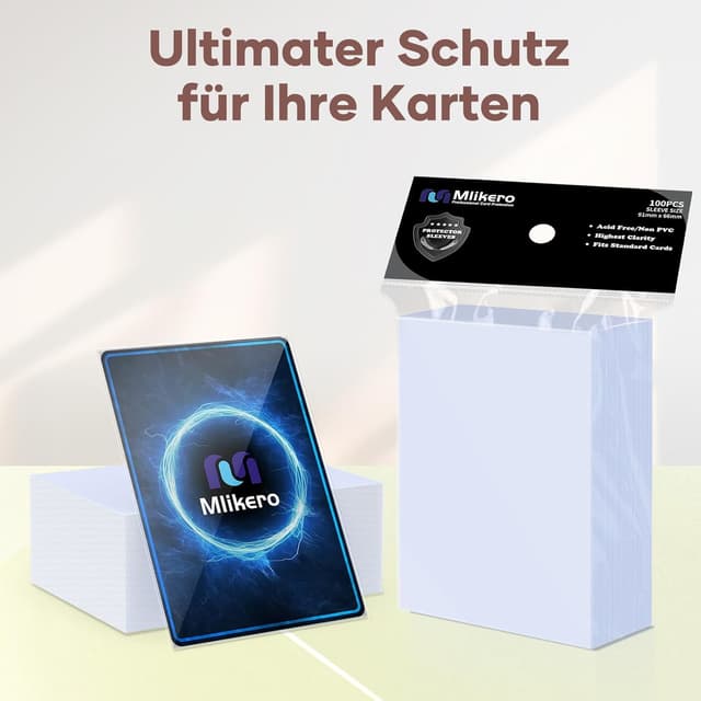 Thumbnail 5 de Mlikero Kartenhüllen 66 x 91 mm, 300er