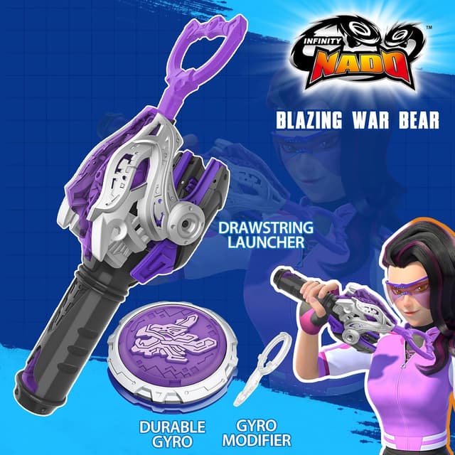 Detalle 2 de INFINITY NADO Magic Dragon, trottola battle 5 anni