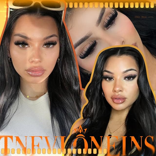 Detalle 2 de TNFVLONEINS Fluffy Lash Clusters with Spikes (12–20mm) — Reusable Full Volume Faux Mink Cluster Lashes