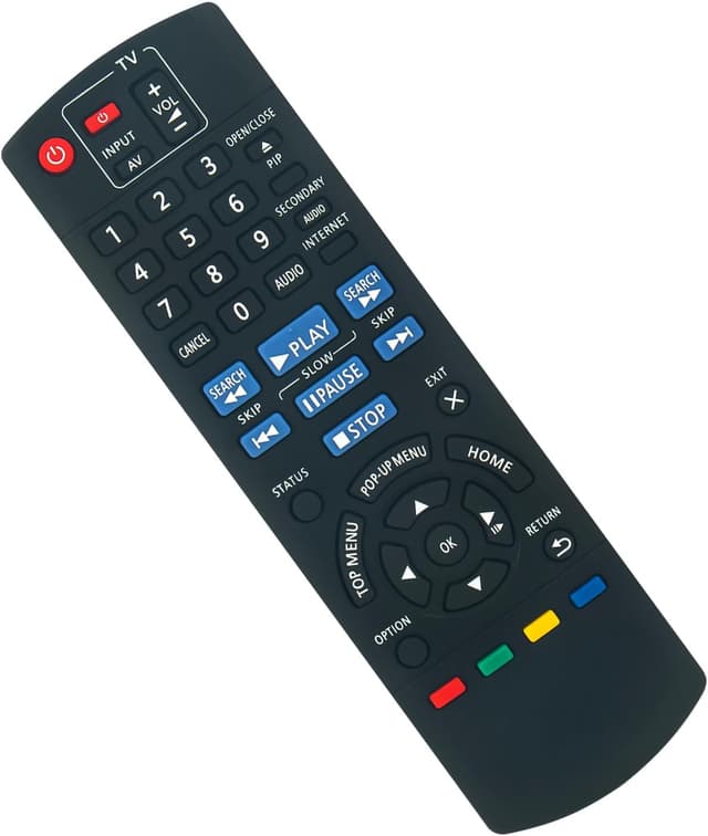 Detalle de Replacement Panasonic Blu-ray remote controls (N2QAYB000956 / N2QAYB000957)