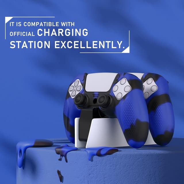 Thumbnail 2 de playvital Ninja Edition PS5 Controller Cover