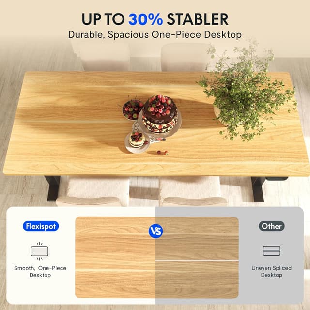 Thumbnail 6 de FLEXISPOT 120x80 bureau assis debout