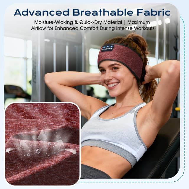 Thumbnail 4 de LC-dolida Schlafkopfhörer Stirnband