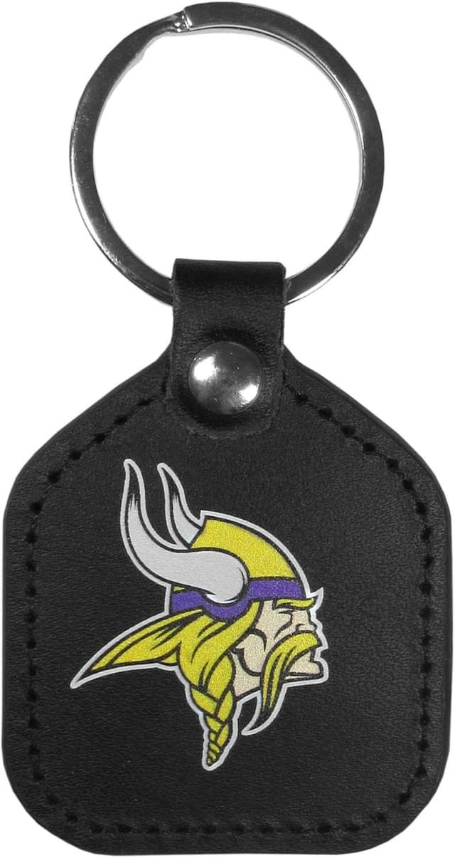 Thumbnail 6 de Siskiyou Sports NFL Leather Square Key Chain with Baltimore Ravens Logo (Unisex)