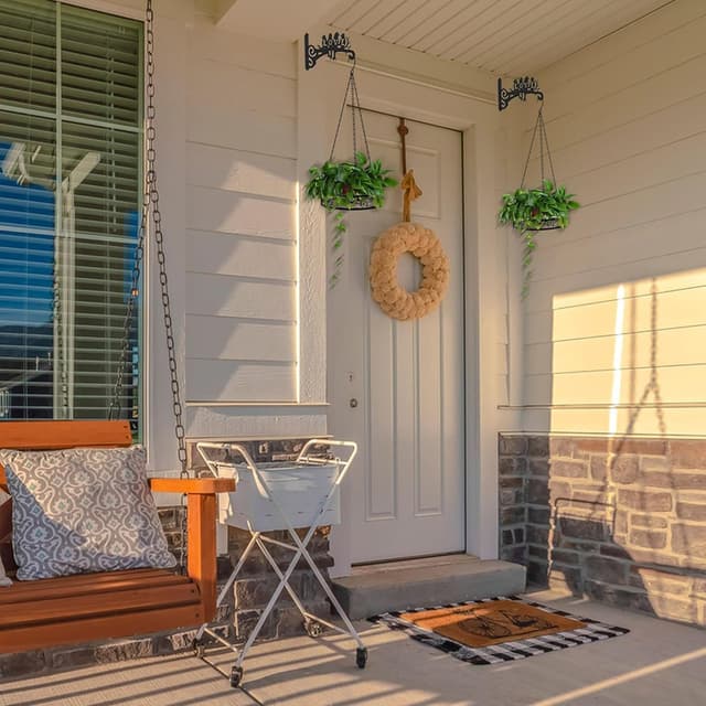 Detalle 2 de Metall Pflanzenhaken Set 2 Stück, 25 cm