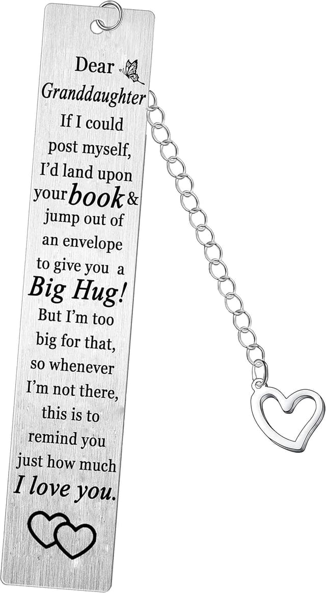Detalle 2 de Girlfriend Bookmark stainless steel keepsake gift