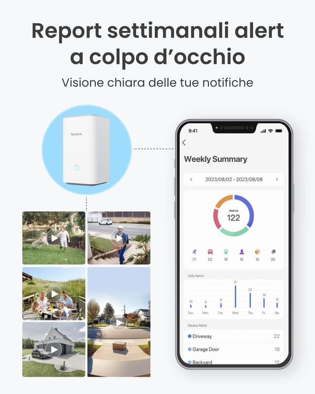 Thumbnail 4 de Reolink Argus Eco Pro 5MP con pannello solare