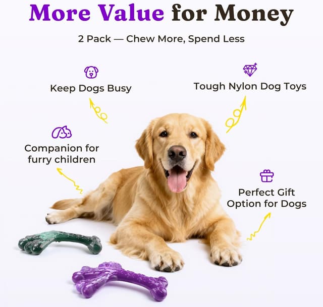 Thumbnail 4 de ChienBox Jouet Chien Indestructible 2 pièces