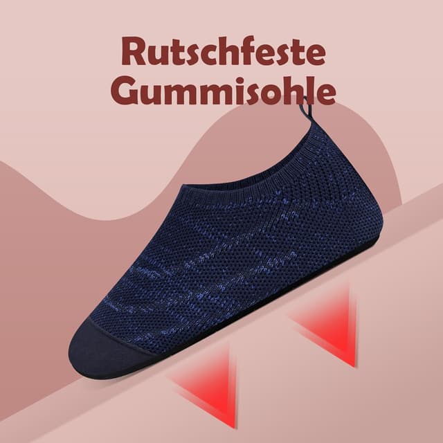 Detalle 2 de Kyopp Kinder Hausschuhe für rutschfesten Halt
