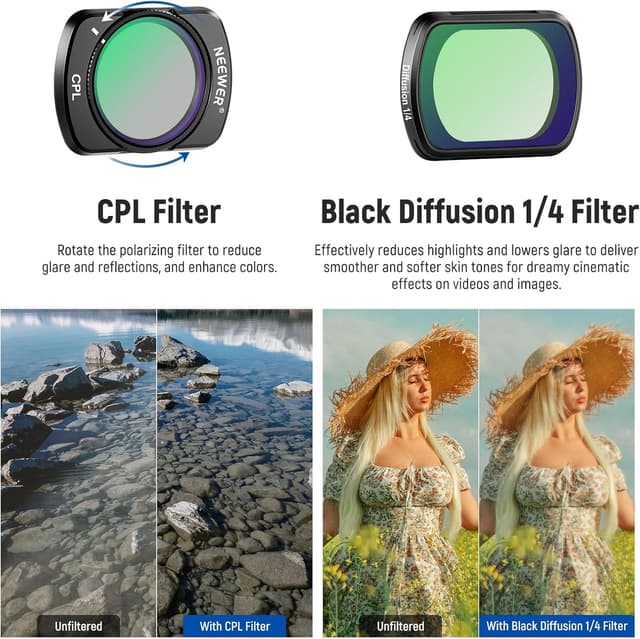 Thumbnail 3 de NEEWER ND CPL Filter Osmo Pocket 3