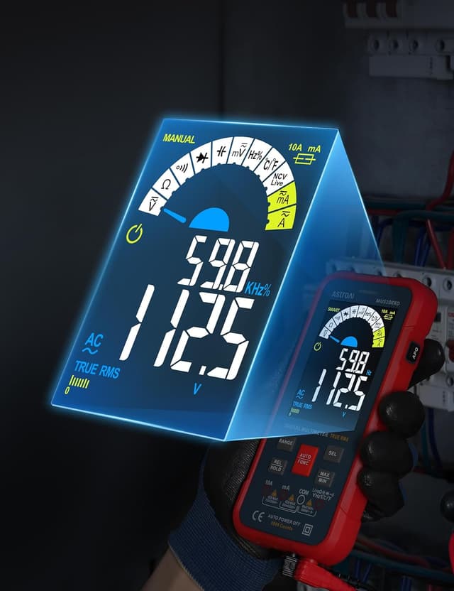 Thumbnail 4 de AstroAI Multimetro digitale 10000 conteggi 📟