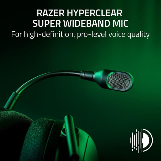 Detalle de Razer BlackShark V2 Pro wireless gaming headset 70h