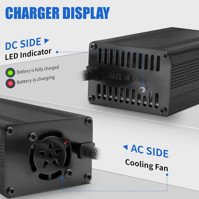 Thumbnail 4 de 12V 10A Lithium Battery Charger 14.6V LiFePO4