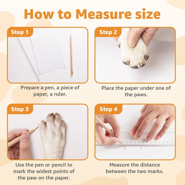 Thumbnail 6 de Pick for Life 2 Pairs Dog Socks (Size L) with Anti-Slip Grips for Senior Pets on Hardwood Floors