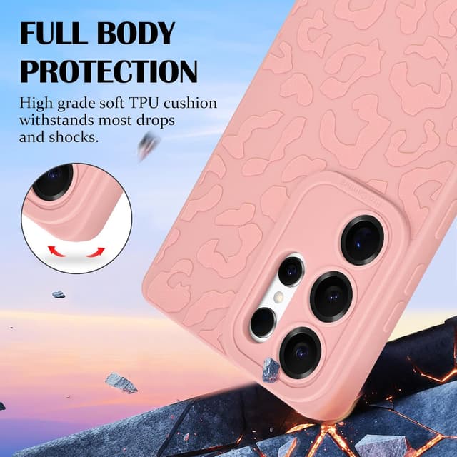 Detalle 2 de Samsung S25 Ultra leopard TPU case