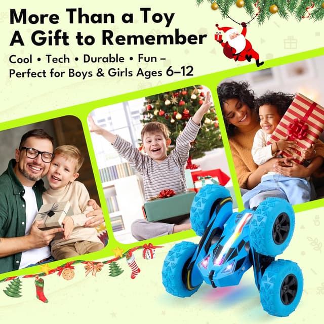 Thumbnail 6 de Threeking RC 4WD flip stunt car 160 ft