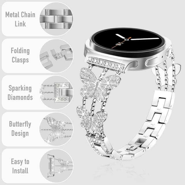 Detalle 2 de MaEiol Metal strap for Galaxy Watch 8