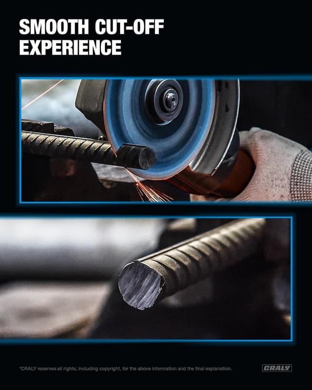 Thumbnail 4 de CRALY 4-1/2 Inch Cut-Off Wheels 50-pack 🛠