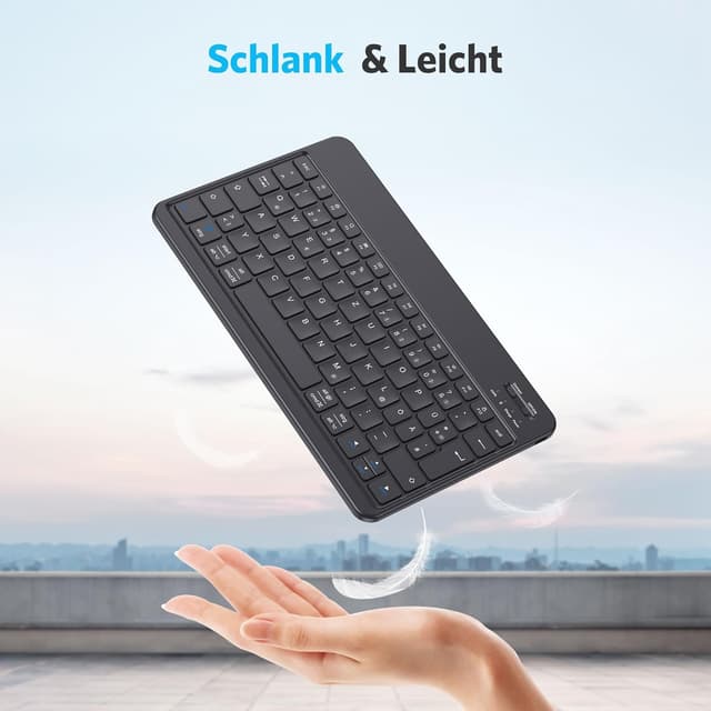 Thumbnail 6 de Emetok Bluetooth Tastatur 24,7×15×0,6 cm ⌨