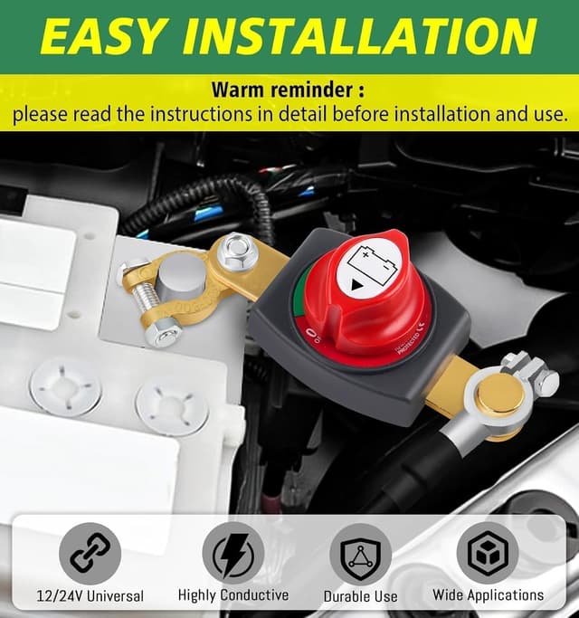 Thumbnail 6 de Bolatus Batterie Trennschalter 48V mit 180°