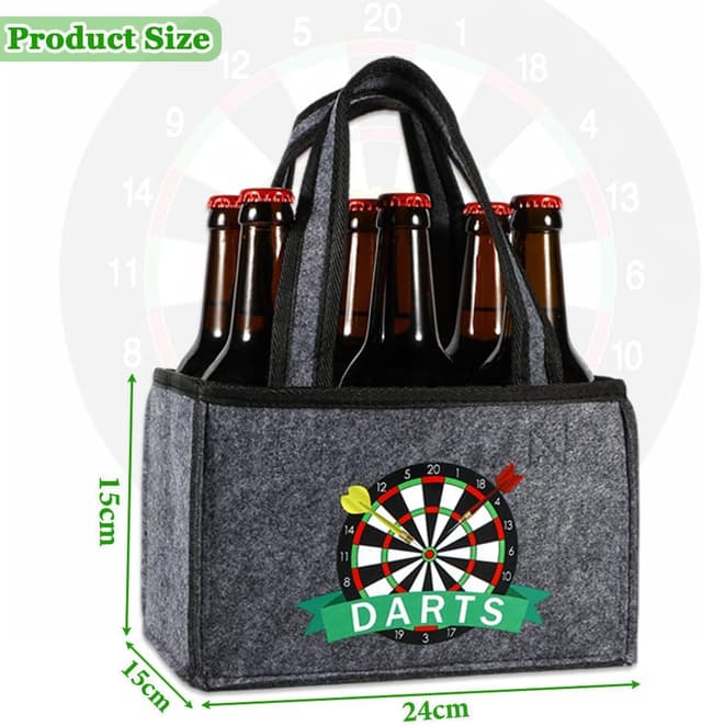 Detalle 1 de Anicy Dart Geschenk Männerhandtasche 6 Flaschen