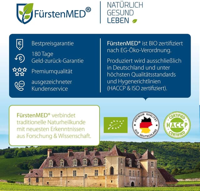 Thumbnail 6 de FürstenMED Glucosamin Chondroitin 180 Kapseln