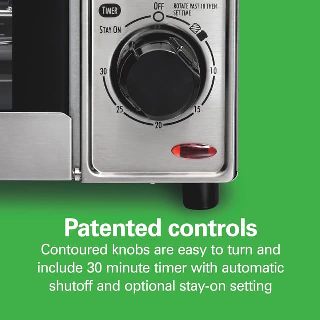 Thumbnail 6 de Hamilton Beach 4-Slice Air Fryer Oven