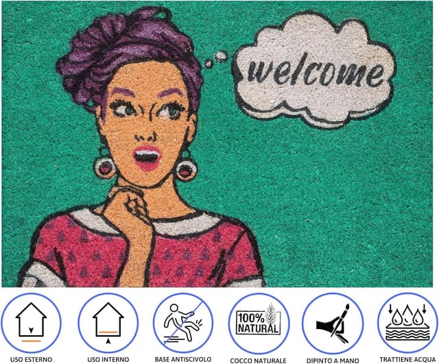 Thumbnail 4 de Baroni Home Zerbino Cocco 60x40 cm 🏡