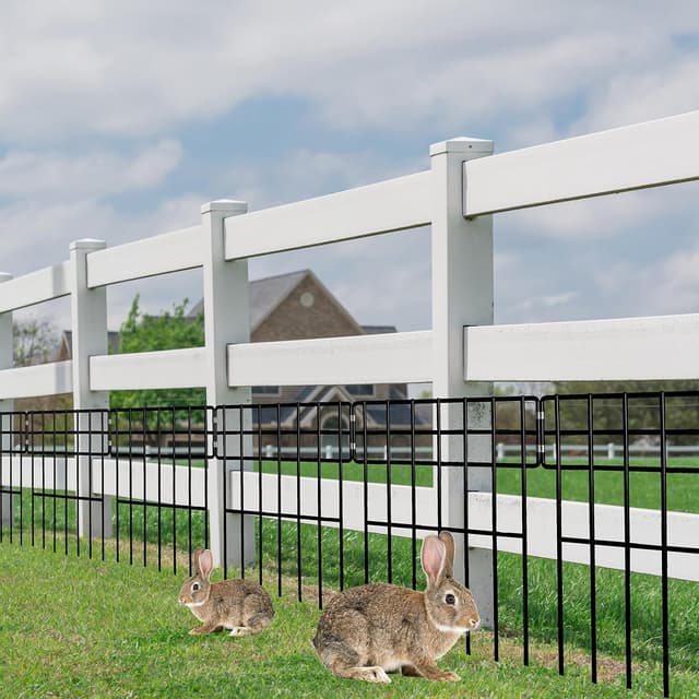 Thumbnail 2 de Thealyn 10 Pack Animal Barrier Fence 3.3 m