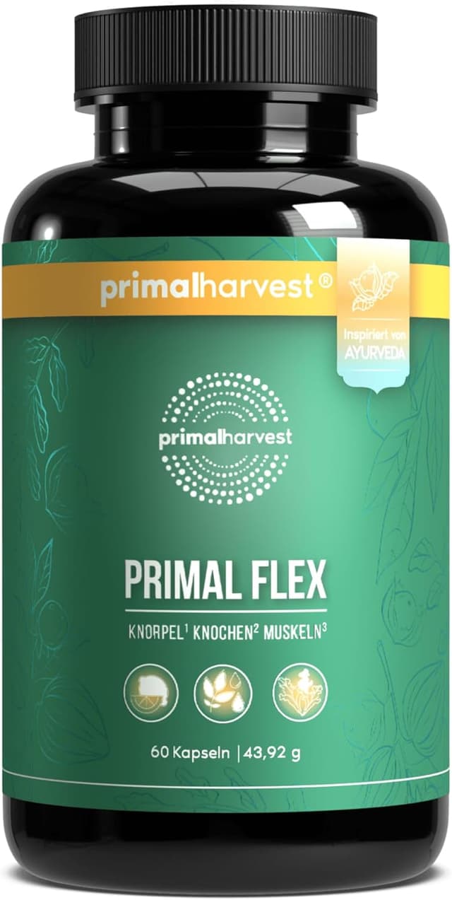 Detalle de Primal Harvest Gelenk Aktiv Plus 60 Kapseln Gelenkpräparat 💊