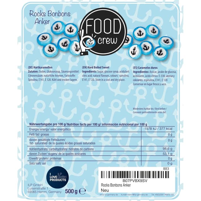 Detalle 2 de Anker Bonbons 500 g einzeln verpackt