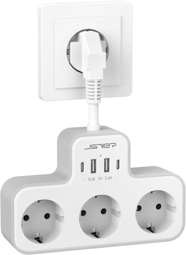 Imagen de JSVER Ciabatta Elettrica 7 in 1 3680 W en OfertitasTOP