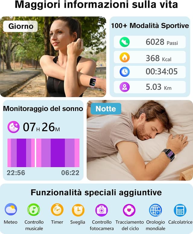 Thumbnail 5 de KALINCO Smartwatch 1.85” IA