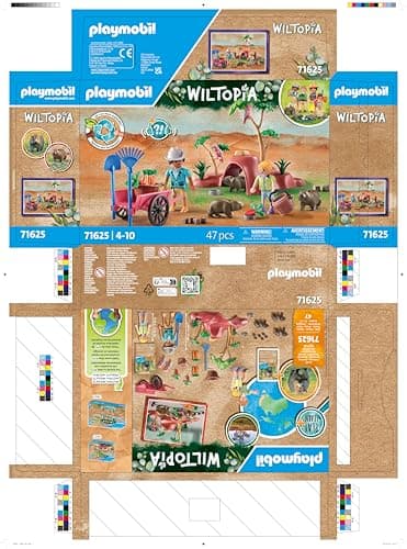 Thumbnail 6 de PLAYMOBIL Wiltopia 71625 Refugio Tejones Australianos 🌿 Eco Amigable