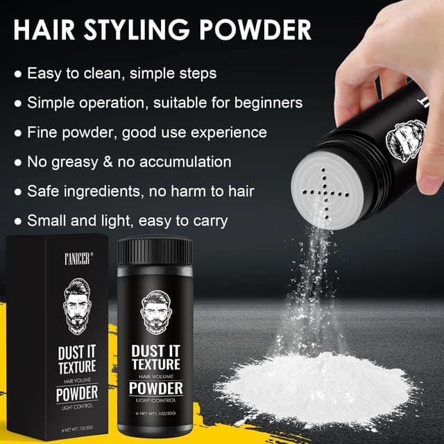 Detalle de Polvere Volumizzante per Capelli 30 g Effetto Opaco e Finitura Naturale