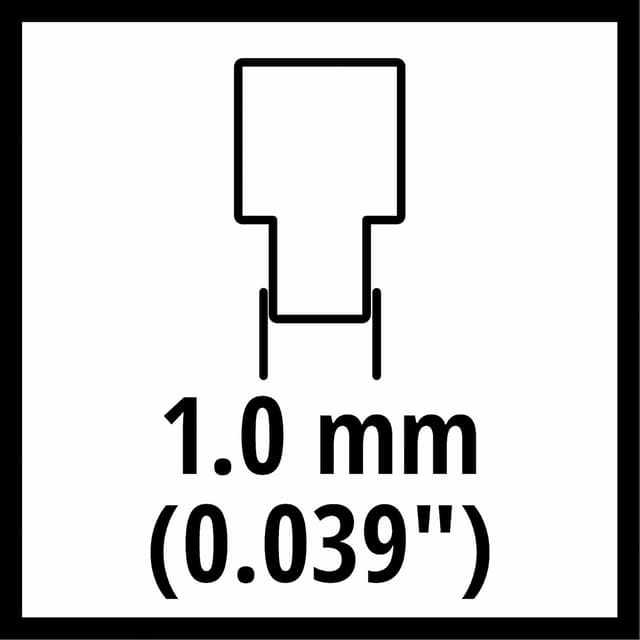 Detalle 2 de Einhell 150mm Replacement Chain for GE-PS 18/15 Li BL Mini Pruning Chainsaw (6-inch, 28 links)