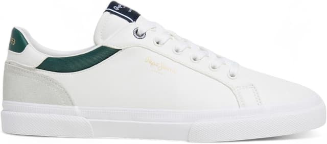 Detalle de Pepe Jeans Tribunal De Kenton blanco 100% piel